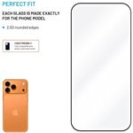 Fixed Full-Cover tvrdené sklo s aplikátorom pre Apple iPhone 17 Pro Max, 2ks, čierne