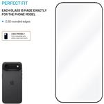 Fixed Full-Cover tvrdené sklo s aplikátorom pre Apple iPhone Air, 2ks, čierne