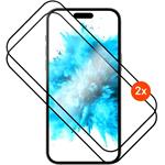Fixed Full-Cover tvrdené sklo s aplikátorom pre Samsung Galaxy A17 4G/5G, 2ks, čierne