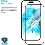 Fixed Full-Cover tvrdené sklo s aplikátorom pre Samsung Galaxy A57 5G, 2ks, čierne