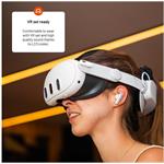 Fixed Game Pods bezdrôtové herné TWS slúchadlá s rádiofrekvenčným pripojením, biele, (rozbalené)