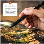 Fixed Graphite Active dotykové pero pre MPP 2.0 s dvojitým tlačidlom, rozpoznaním prítlaku a magnetmi, čierne