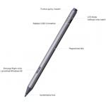 Fixed Graphite dotykové pero pre Microsoft Surface s rozpoznaním prítlaku a magnetom, sivé