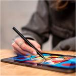 Fixed Graphite Pro dotykové pero pre iPady s bezdrôtovým nabíjaním a chytrým tlačidlom, čierne, (rozbalené)