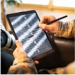 Fixed Graphite Pro dotykové pero pre iPady s bezdrôtovým nabíjaním a chytrým tlačidlom, čierne, (rozbalené)