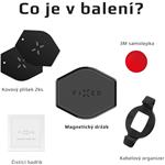 Fixed Icon Dash magnetický držiak na palubnú dosku, čierny