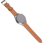 Fixed Leather Strap kožený remienok 22mm pre smartwatch, hnedý