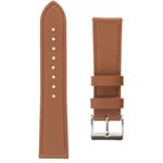 Fixed Leather Strap kožený remienok, šírka 20mm pre smartwatch, hnedý