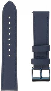 Fixed Leather Strap kožený remienok, šírka 22mm pre smartwatch, modrý