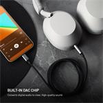 Fixed Link audio kábel Lightning na 3,5 mm jack, 1.5 m, space gray