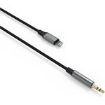 Fixed Link audio kábel Lightning na 3,5 mm jack, 1.5 m, space gray