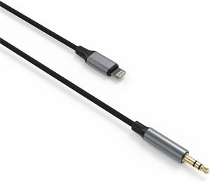 Fixed Link audio kábel Lightning na 3,5 mm jack, 1.5 m, space gray