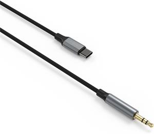 Fixed Link audio kábel USB-C na 3,5 mm jack, 1.5 m, space gray
