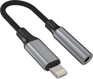 Fixed Link redukcia z hliníka Lightning na 3,5 mm jack, space gray