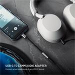 Fixed Link redukcia z hliníka USB-C na 3,5 mm jack, space gray