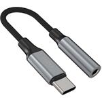 Fixed Link redukcia z hliníka USB-C na 3,5 mm jack, space gray