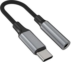 Fixed Link redukcia z hliníka USB-C na 3,5 mm jack, space gray