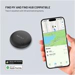 Fixed LiTag Smart tracker s podporou Find My a Find Hub, čierny