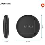 Fixed LiTag Smart tracker s podporou Find My a Find Hub, čierny