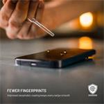 Fixed Long-Life, ultra odolné tvrdené sklo s anti-dust aplikátorom pre Apple iPhone 17e/16e/14/13Pro/13, čierne