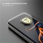Fixed Long-Life, ultra odolné tvrdené sklo s anti-dust aplikátorom pre Apple iPhone 18 Pro Max/17 Pro Max, čierne