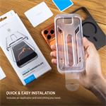 Fixed Long-Life, ultra odolné tvrdené sklo s anti-dust aplikátorom pre Apple iPhone 18 Pro Max/17 Pro Max, čierne