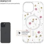 Fixed MagBloom kryt s podporou MagSafe pre Apple iPhone 15, kvetinový