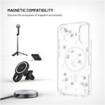 Fixed MagBloom kryt s podporou MagSafe pre Apple iPhone 16, kvetinový