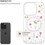 Fixed MagBloom kryt s podporou MagSafe pre Apple iPhone 16 Pro, kvetinový