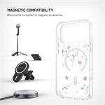 Fixed MagBloom kryt s podporou MagSafe pre Apple iPhone 17 Pro Max, Blush Plum