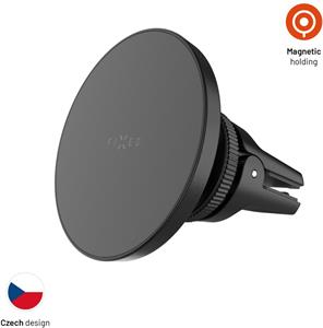 Fixed MagCircle, magnetický držiak do ventilácie s podporou MagSafe, čierny