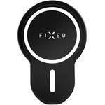 Fixed MagClick držiak s bezdrôtovým nabíjaním MagSafe, 15W, čierny