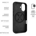 Fixed MagFlow kryt s podporou MagSafe pre Apple iPhone 17, čierny