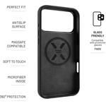 Fixed MagFlow kryt s podporou MagSafe pre Apple iPhone 17 Pro Max, čierny