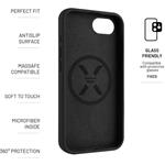 Fixed MagFlow kryt s podporou MagSafe pre Apple iPhone 17e/16e, čierny