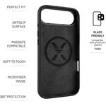 Fixed MagFlow kryt s podporou MagSafe pre Apple iPhone Air, čierny