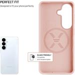 Fixed MagFlow kryt s podporou MagSafe pre Samsung Galaxy S26, ružový