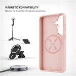 Fixed MagFlow kryt s podporou MagSafe pre Samsung Galaxy S26+, ružový