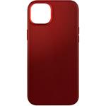 Fixed MagLeather kožený kryt s podporou MagSafe pre Apple iPhone 13, červený
