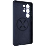 Fixed MagLeather kožený kryt s podporou MagSafe pre Samsung Galaxy S25 Ultra, modrý