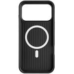 Fixed MagLeather kryt pre Apple iPhone 17 Pro Max, z vegánskej kože s podporou MagSafe, čierny