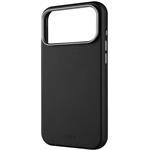 Fixed MagLeather kryt pre Apple iPhone 17 Pro Max, z vegánskej kože s podporou MagSafe, čierny