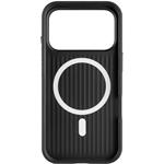 Fixed MagLeather kryt pre Apple iPhone 17 Pro, z vegánskej kože s podporou MagSafe, čierny