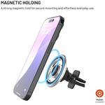 Fixed MagMount Vent magnetický kovový držiak do ventilácie s podporou MagSafe, strieborný