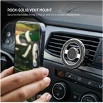 Fixed MagMount Vent magnetický kovový držiak do ventilácie s podporou MagSafe, strieborný