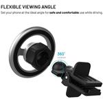 Fixed MagMount Vent magnetický kovový držiak do ventilácie s podporou MagSafe, strieborný