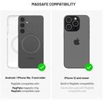 Fixed MagPad Pro, bezdrôtová nabíjačka s Qi2 podporou MagSafe a stojanom, 15W, sivá