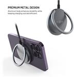 Fixed MagPad Pro, bezdrôtová nabíjačka s Qi2 podporou MagSafe a stojanom, 15W, sivá, (rozbalené)