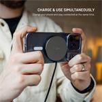 Fixed MagPad Slim bezdrôtová nabíjačka s Qi2.2, podporou MagSafe, 25W, space gray