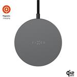Fixed MagPad Slim bezdrôtová nabíjačka s Qi2.2, podporou MagSafe, 25W, space gray